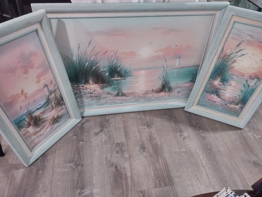 Coastal Canvas Paintings