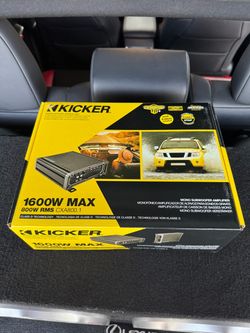 Kicker 800.1 bass amp