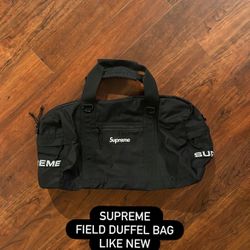 Supreme Field Duffle Bag Never Used