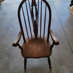 Solid Oak Chairs