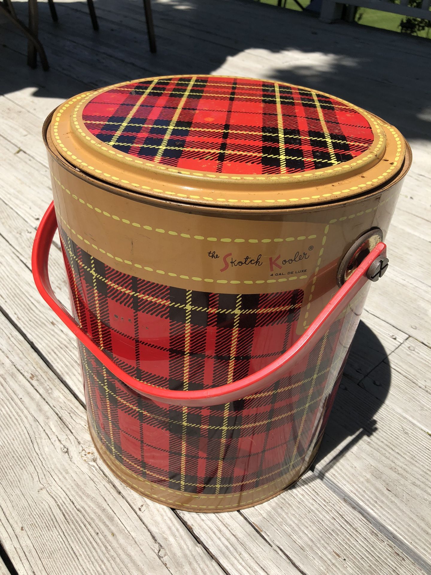 Vintage Cooler