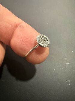 925 Sterling Silver Ring For Wedding Size 7