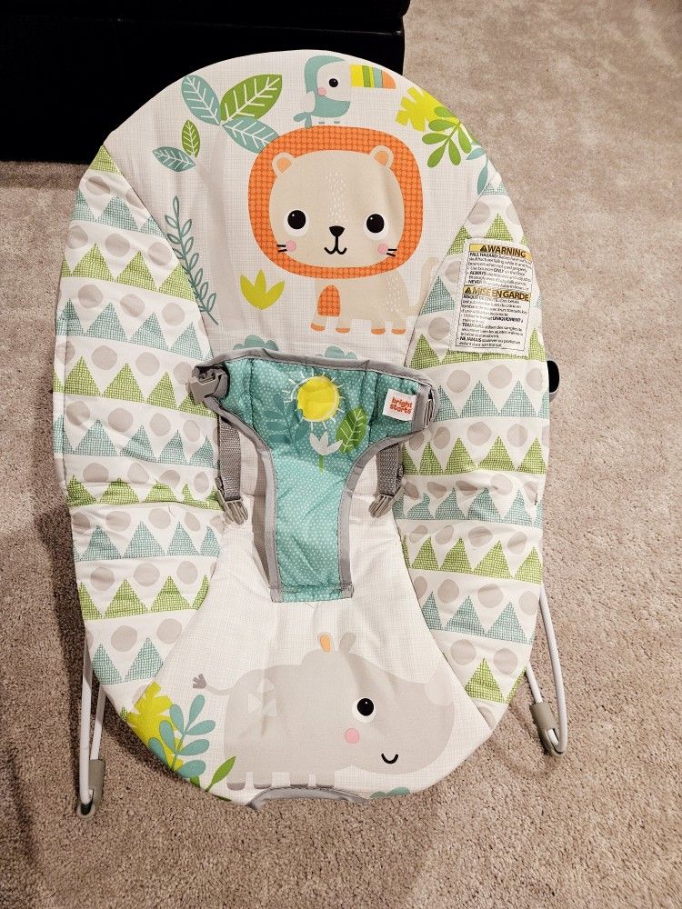 Baby Bouncer Seat With Vibration And Toys