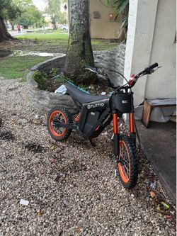 The bike is new it got a new battery