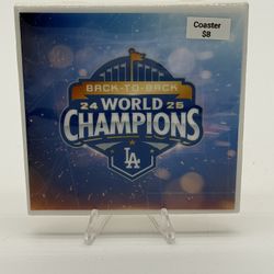 Los Angeles Dodgers Coaster - New