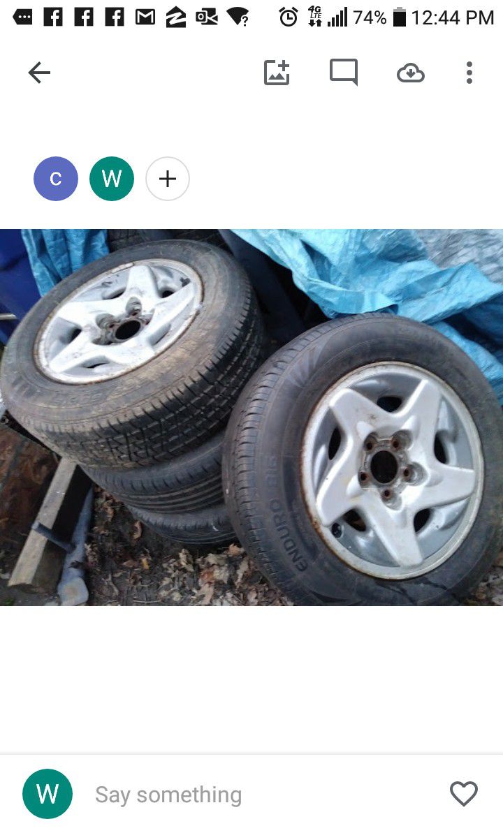 Chrysler 16 INCH wheels