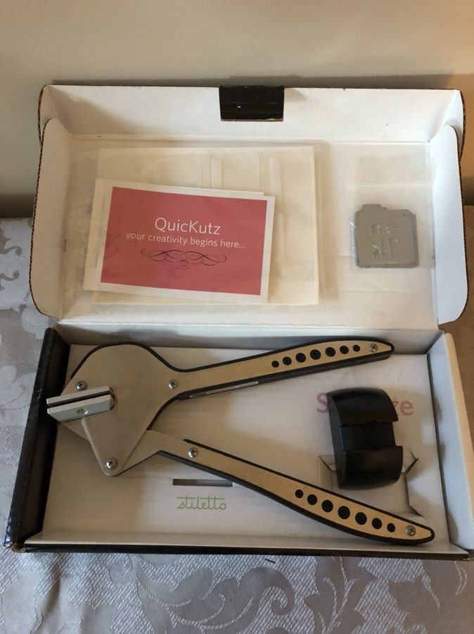 QuicKutz Squeeze Die Cutting Tool