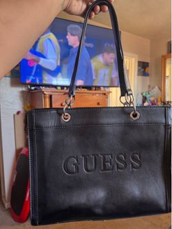 Guess Black Tote Handbag