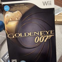 Golden Eye 007 Limited Edition Classic Controller Pro