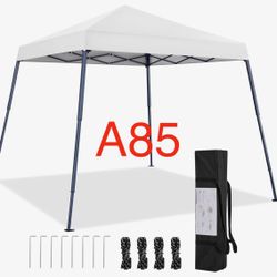 Instant Canopy Tent, 10x10 Slant 