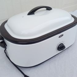 Oster 18-Quart Electric Roaster Oven Suitable for Turkeys up to 22 lbs with Removable Roasting Pan