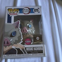 funko pop inosuke hashibira (flocked) 875