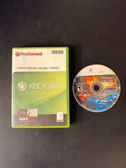 Flatout Ultimate Carnage (Microsoft Xbox (contact info removed)) Game Disc Only