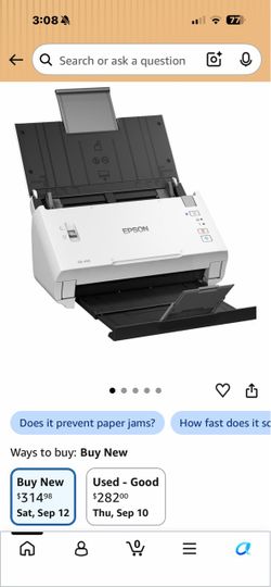 Epson DS-410 scanner