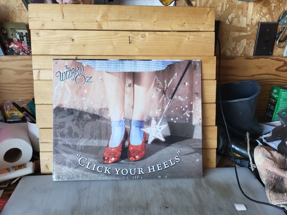 Wizard Of Oz Metal Signs 12"x15"