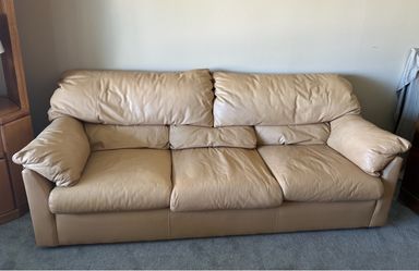 FREE Leather Sofa Set