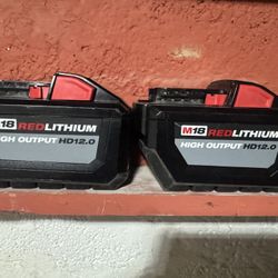 Milwaukee Batteries 