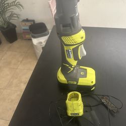 Ryobi 18v Lithium Battery, Tool And Charger