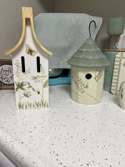 Pfaltzgraff Naturewood decorative bird house