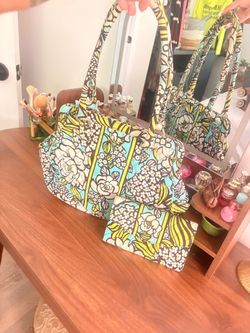 Vera Bradley purse + wallet