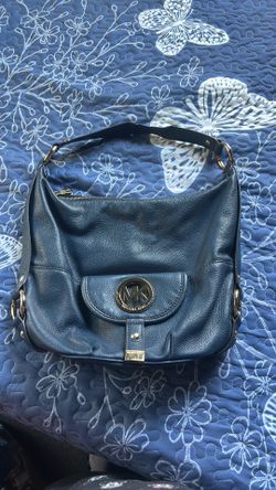 MK BLUE PURSE