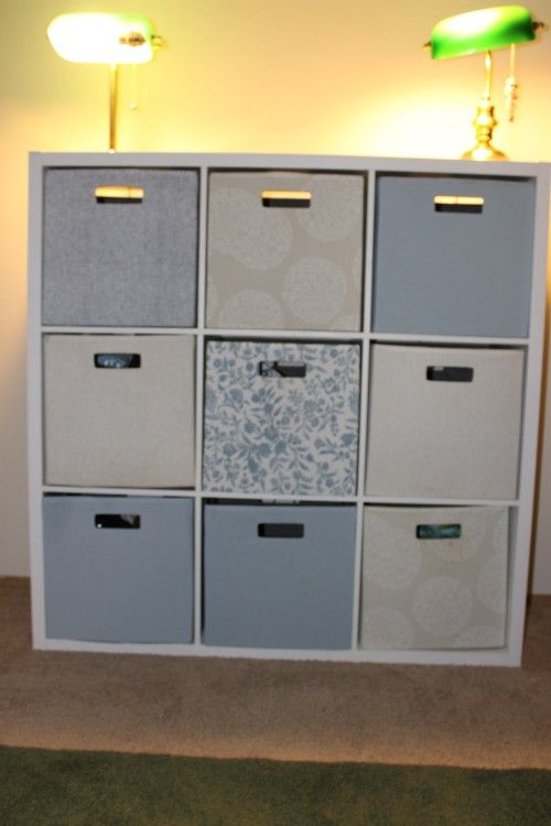 White 9 Cube Shelf