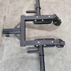 landmine linebacker squat and Viking press attachment