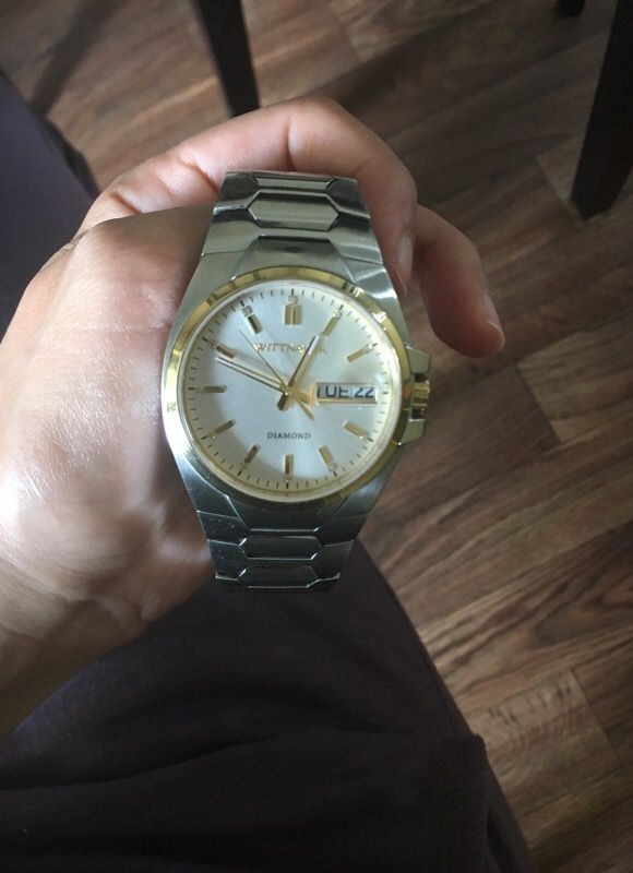 Diamond wittnalier watch