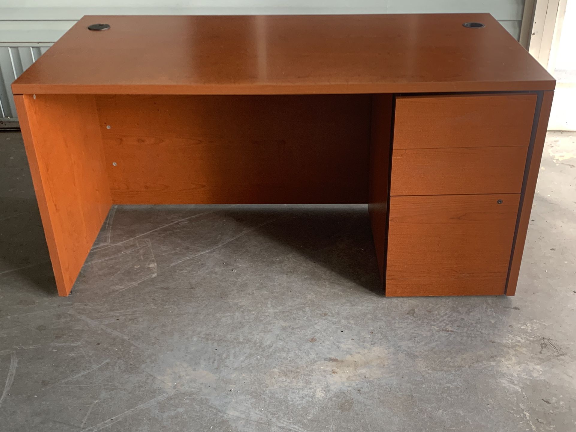 Office Desk Three Drawers