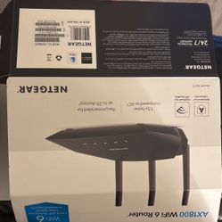 netgear ax1800 wifi 6 router
