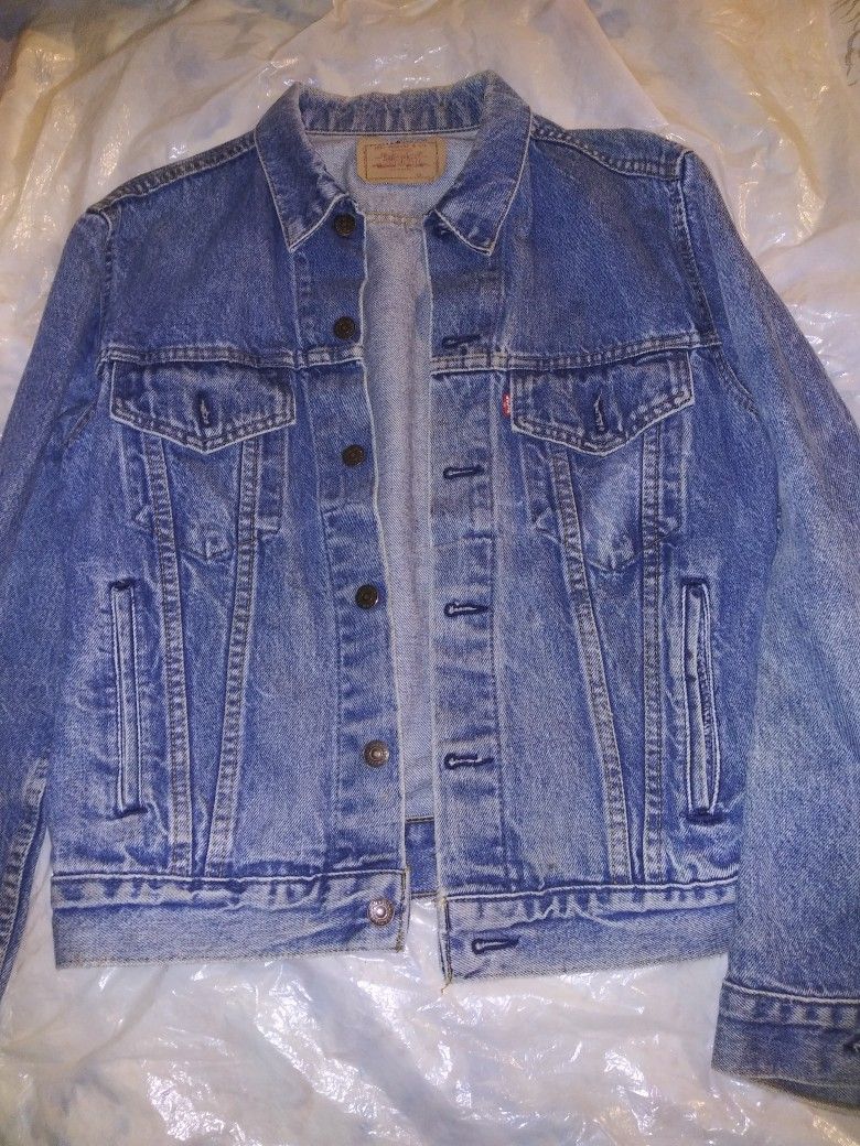 Made In 🇺🇸 Vintage Jean Levis Jacket