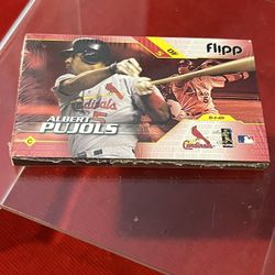 ALBERT PUJOLS 2002 Core “Flipp” Book ! (Cool)
