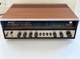 Sony SQR-6650 Vintage Receiver - Made in Japan Tested