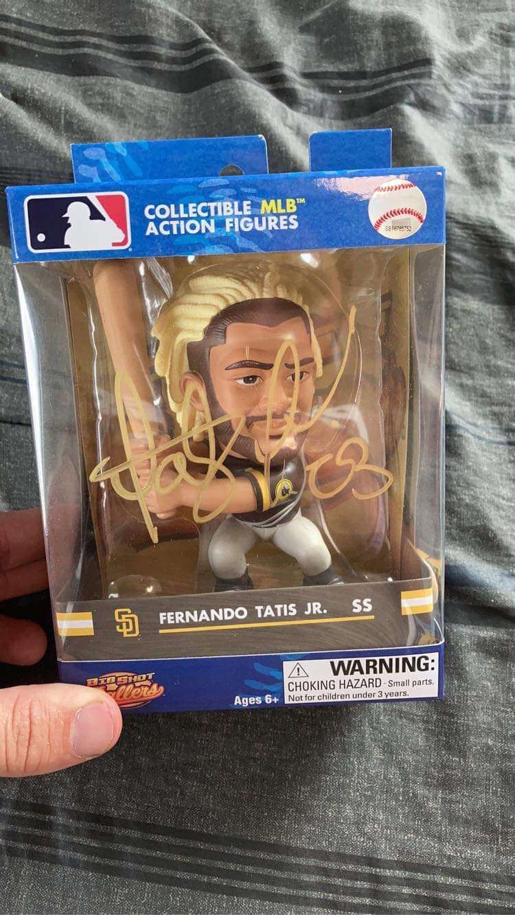 Signed Fernando TATIS  Action Figure  