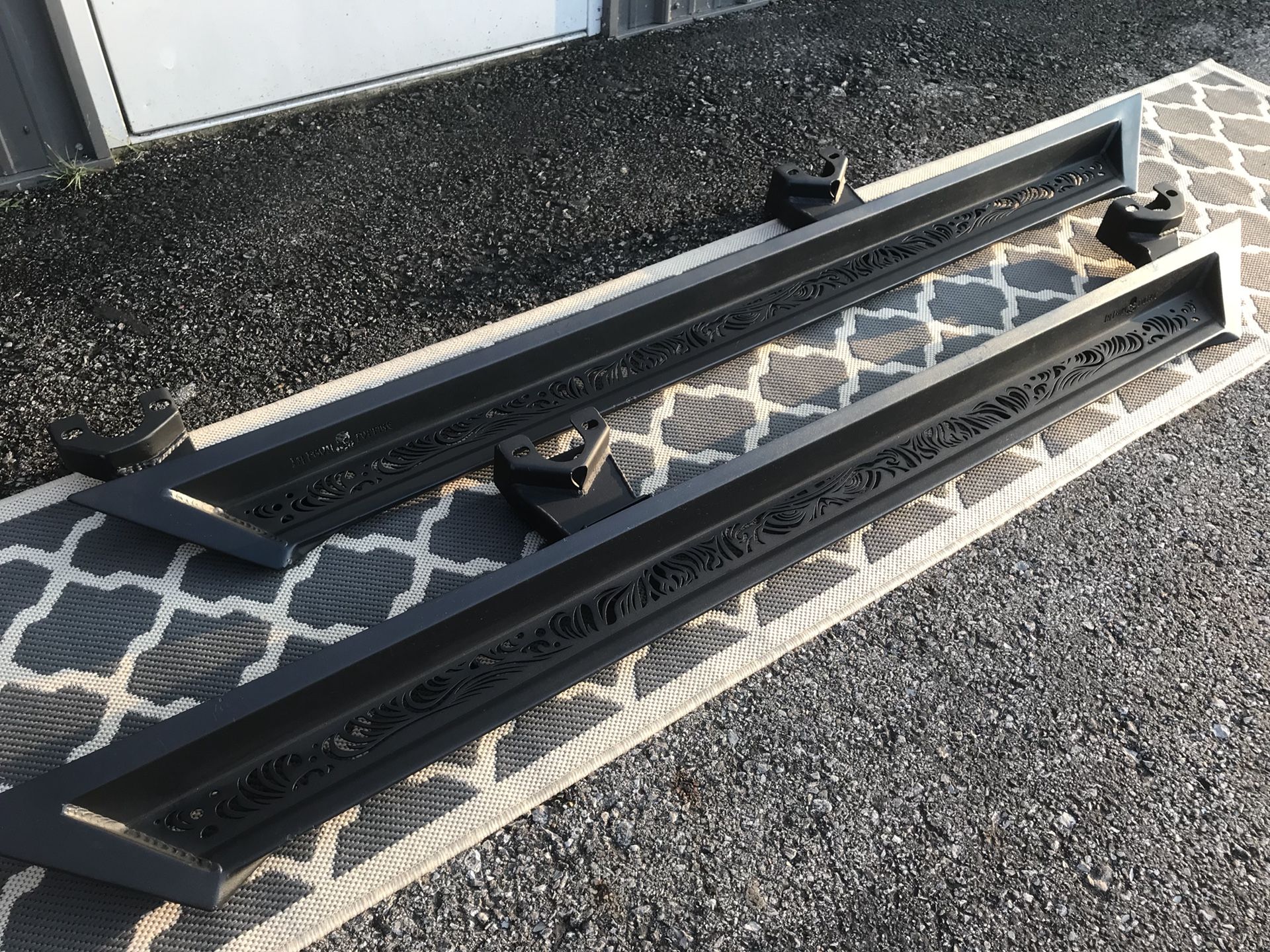 2007-2017 Jeep Wrangler 4 Door running boards side bars