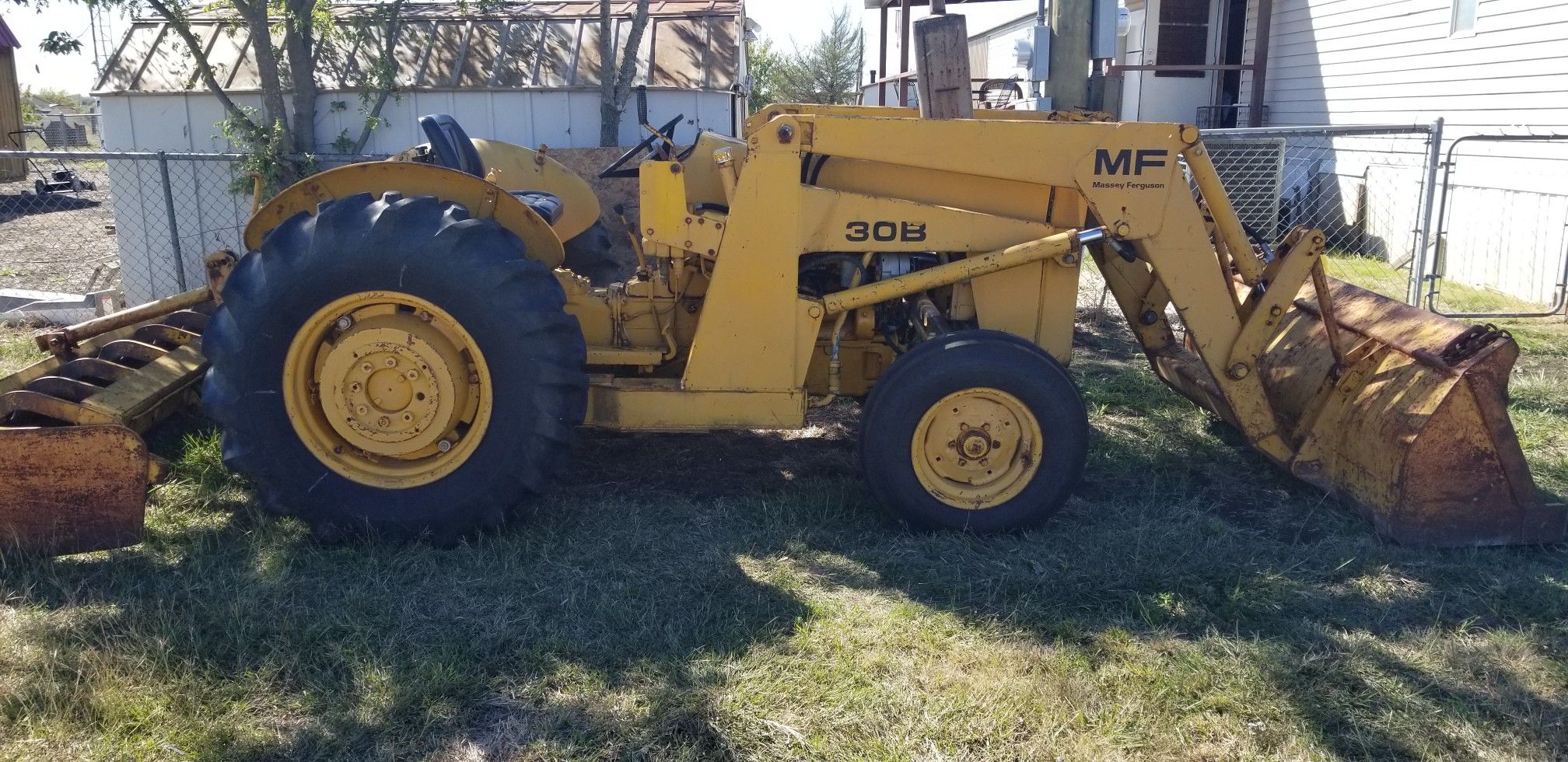 Tractor. Industrial Tractor