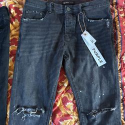 Purple Jeans Sz 31 
