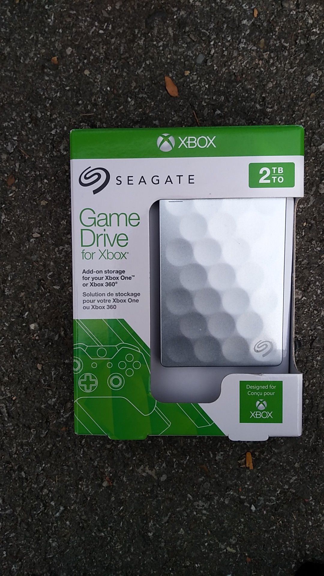 Game drive for Xbox - 2tb - Xbox One or Xbox 360