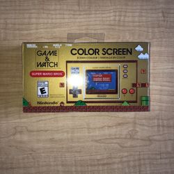 Nintendo Game & Watch Super Mario Bros