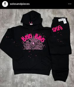 Sp5der ANGEL NUMBER sweatsuit $550 limited sizes available