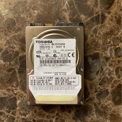 Toshiba 200GB Hard Drive