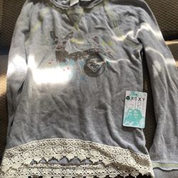Roxy Girl Sweatshirt New With Tags