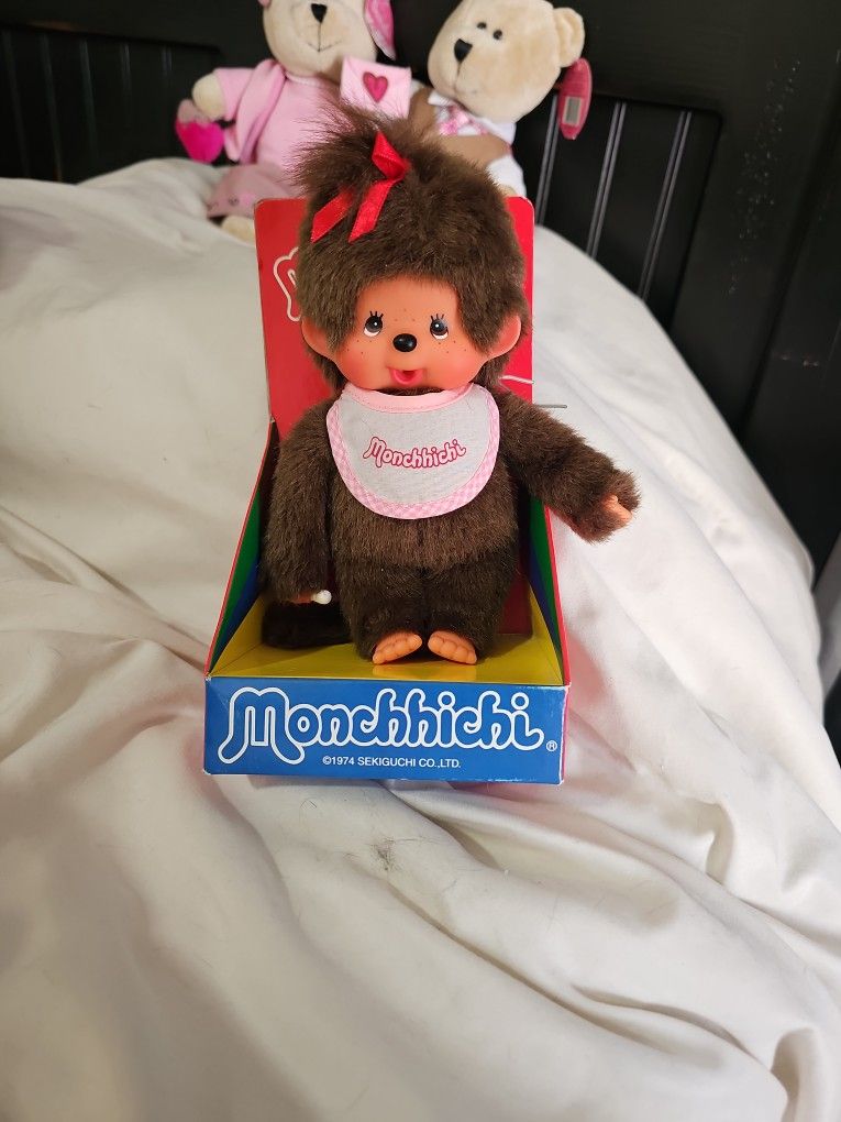 1974 Monchhichi In Original Box