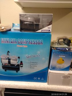 Mini air compressor