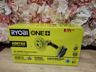RYOBI
ONE+ 18V Cordless VORTEX Power/Electric Spin Scrubber (Tool Only
