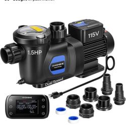 Vivohome Pool Pump 1.5 Hp