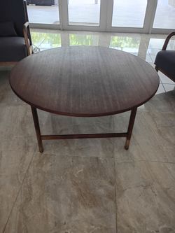 Teak coffee table