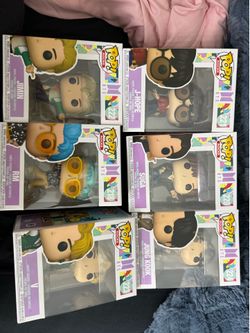 BTS Dynamite Funko Pops