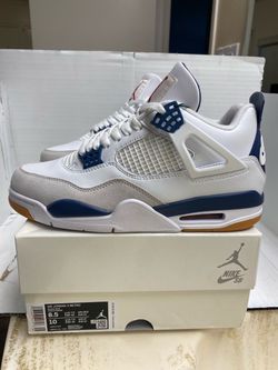 Nike SB x Air Jordan 4 SB Navy Blue Size 8.5