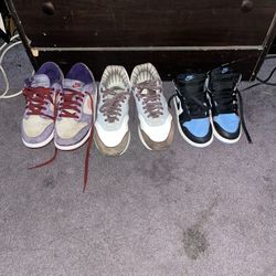 Like New If Not New Nike Jordan And Vans Shoes 